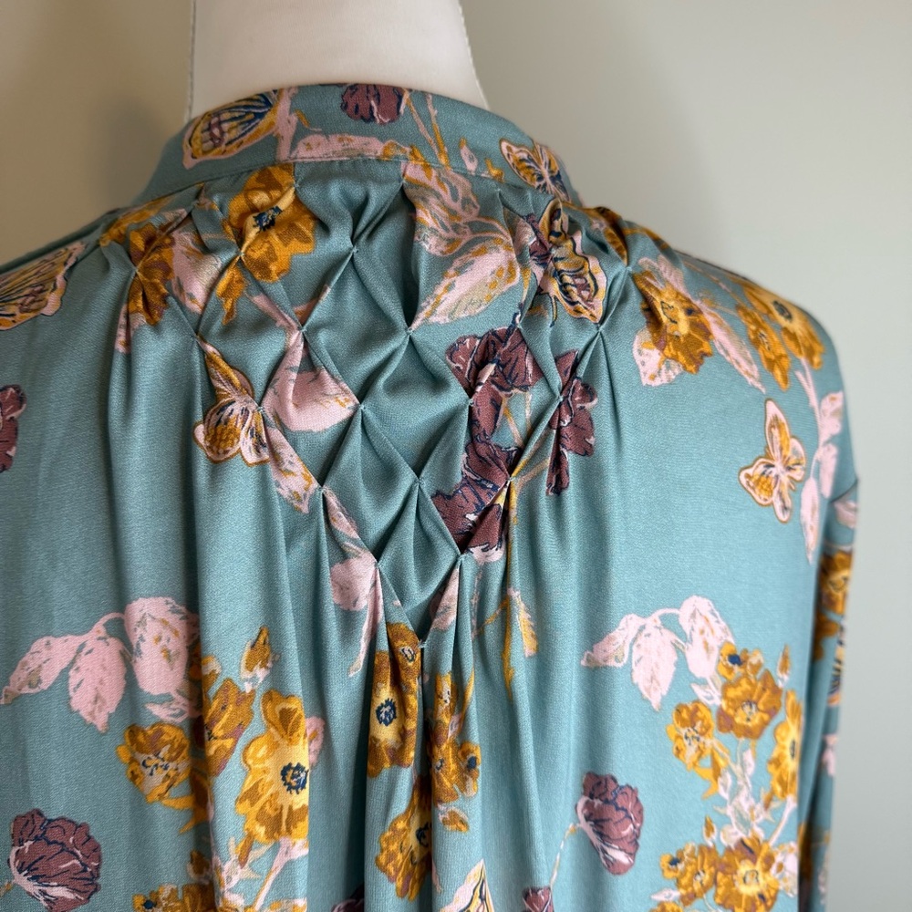 Free People Floral Boho Tunic Top/Dress – Size Small (Like New) - Picture 7 of 7